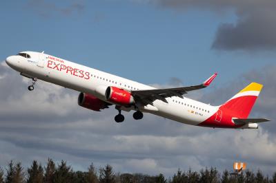 Photo of aircraft EC-NJI operated by Iberia Express