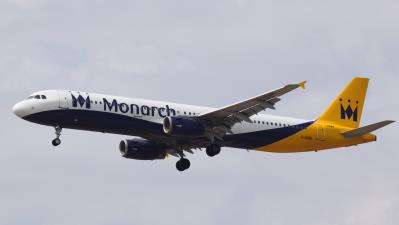 Image of aircraft registration G-OZBL - A A321-231 operated by Monarch Airlines