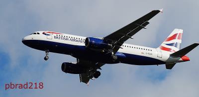 Image of aircraft registration G-EUUI - A A320-232 operated by British Airways