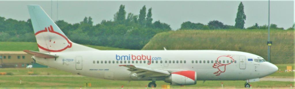 Photo of aircraft G-TOYF operated by bmiBaby