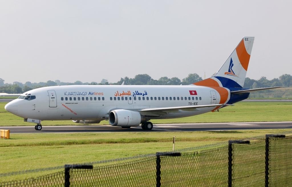 Photo of aircraft TS-IEE operated by Karthago Airlines