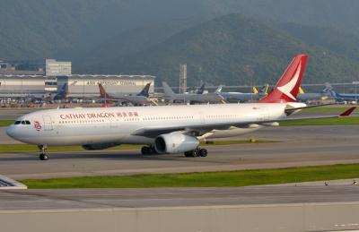 Photo of aircraft B-LBG operated by Cathay Dragon