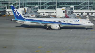 Image of aircraft registration JA836A - A 787-9 Dreamliner operated by All Nippon Airways