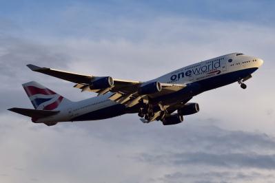 Image of aircraft registration G-CIVK - A 747-436 operated by British Airways