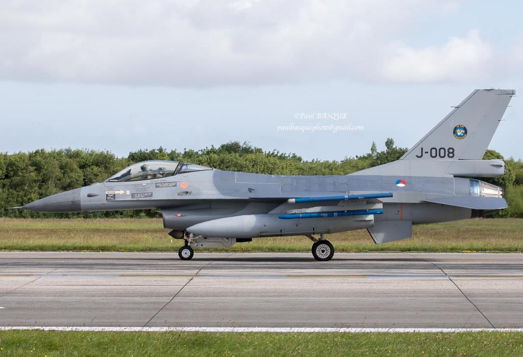 Photo of aircraft J-008 operated by Royal Netherlands Air Force - Koninklijke Luchtmacht