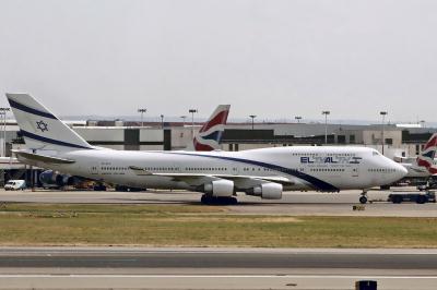 Photo of aircraft 4X-ELC operated by El Al Israel Airlines