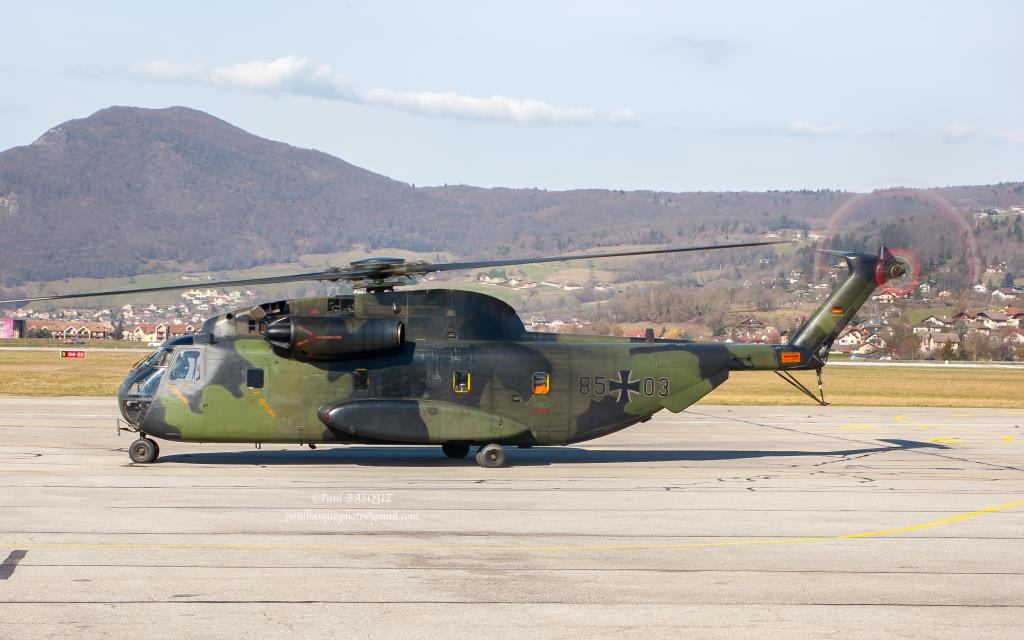 Photo of aircraft 85+03 operated by German Air Force (Luftwaffe)