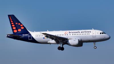 Image of aircraft registration OO-SSR - A A319-112 operated by Brussels Airlines