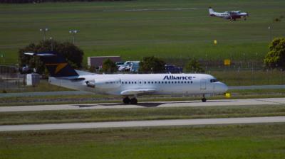 Photo of aircraft VH-NUY operated by Alliance Airlines