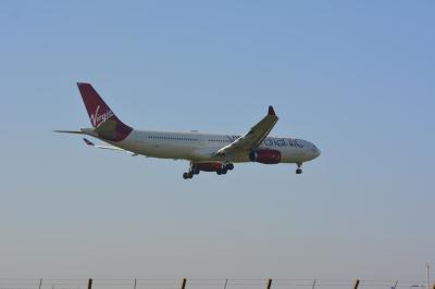 Image of aircraft registration G-VINE - A A330-343 operated by Virgin Atlantic Airways