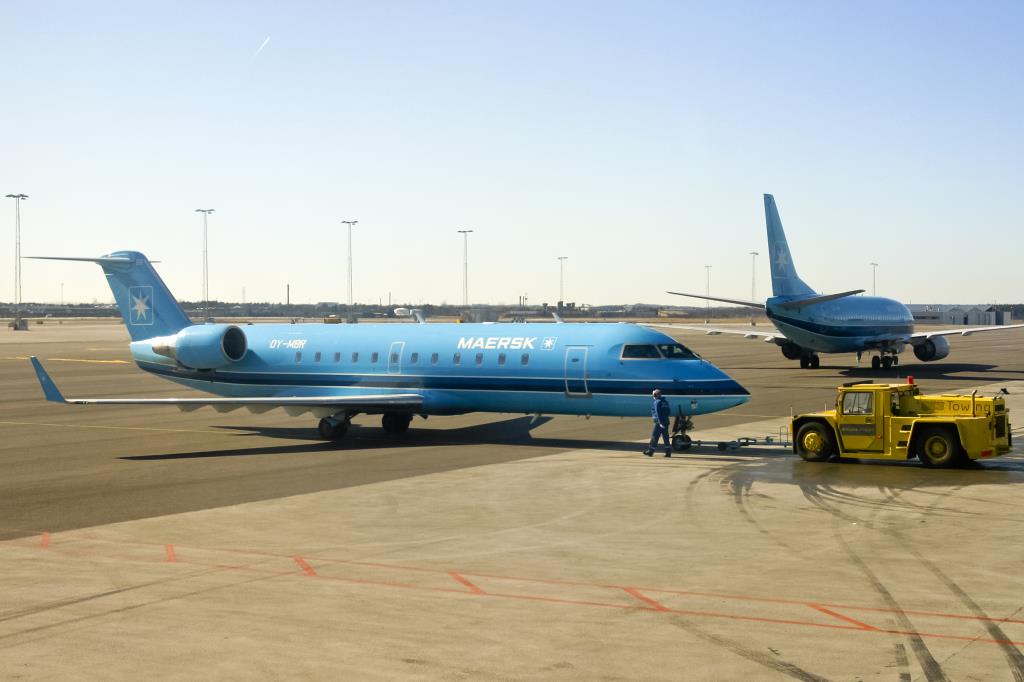 Photo of aircraft OY-MBR operated by Maersk Air