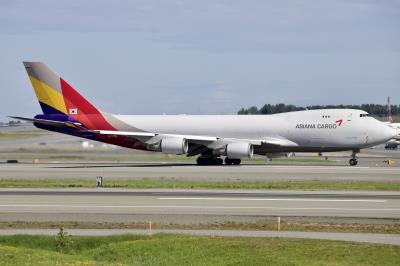 Image of aircraft registration HL7436 - A 747-48EF operated by Asiana Airlines