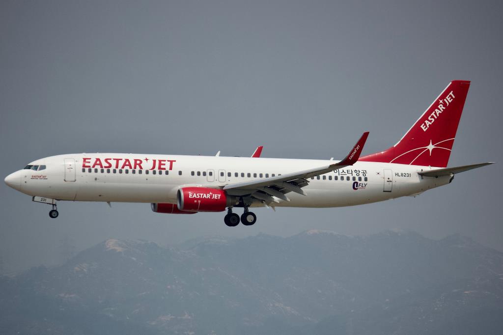 Photo of aircraft HL8231 operated by Eastar Jet