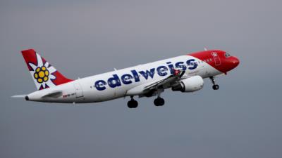 Image of aircraft registration HB-IHY - A A320-214 operated by Edelweiss Air