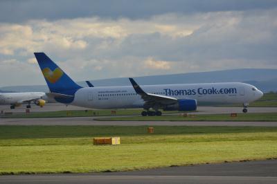 Image of aircraft registration G-TCCB - A 767-31K(ER)(WL) operated by Thomas Cook Airlines
