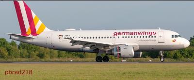 Photo of aircraft D-AKNJ operated by Germanwings