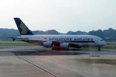 Photo of aircraft 9V-SKF operated by Singapore Airlines