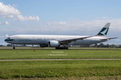 Photo of aircraft B-KQB operated by Cathay Pacific Airways