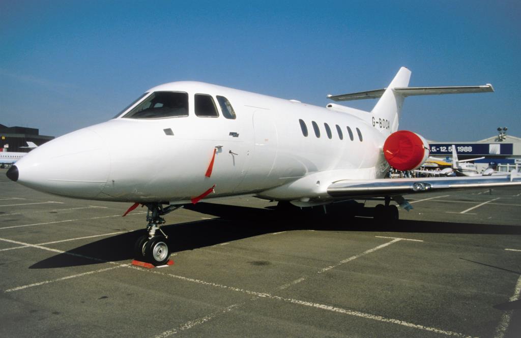 Photo of aircraft G-BOOA operated by British Aerospace