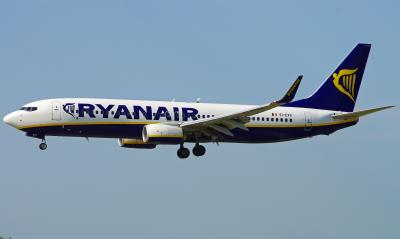 Image of aircraft registration EI-EVX - A 737-8AS(WL) operated by Ryanair