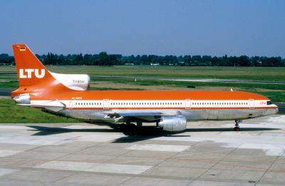 Image of aircraft registration D-AERE - A L-1011 Tristar-1 operated by LTU International Airlines