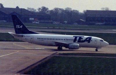 Photo of aircraft G-TEAA operated by TEA UK