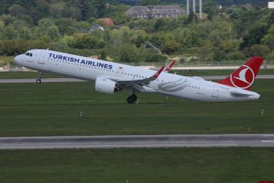 Image of aircraft registration TC-LSF - A A321-271NX(WL) operated by Turkish Airlines