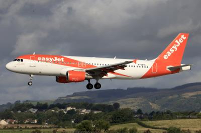 Image of aircraft registration G-EZTL - A A320-214 operated by easyJet
