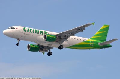 Photo of aircraft PK-GLS operated by Citilink Garuda Indonesia