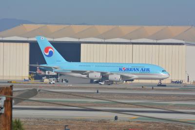 Image of aircraft registration HL7622 - A A380-861 operated by Korean Air Lines