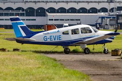 Photo of aircraft G-EVIE operated by Tayside Aviation Ltd