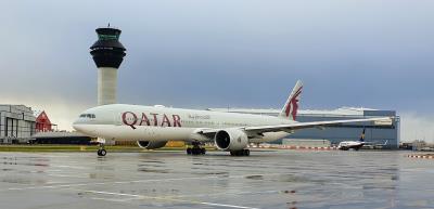 Image of aircraft registration A7-BAI - A 777-3DZ(ER) operated by Qatar Airways