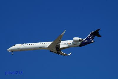 Image of aircraft registration D-ACNB - A CRJ-900LR operated by Lufthansa Cityline