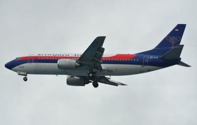 Image of aircraft registration PK-CJC - A 737-33A operated by Sriwijaya Air