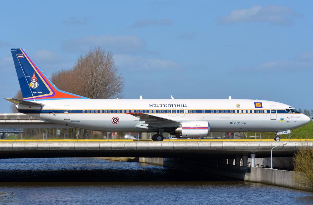 Photo of aircraft HS-CMV operated by Thai Government