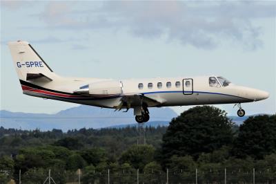 Photo of aircraft G-SPRE operated by Synergy Aviation Ltd