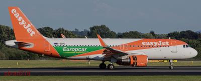 Image of aircraft registration G-EZPC - A A320-214(WL) operated by Easyjet