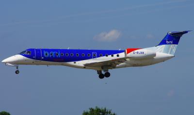 Image of aircraft registration G-RJXK - A ERJ-135LR operated by BMI Regional