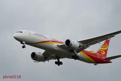 Photo of aircraft B-207J operated by Hainan Airlines