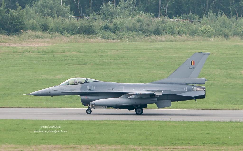 Photo of aircraft FA-91 operated by Belgian Air Force