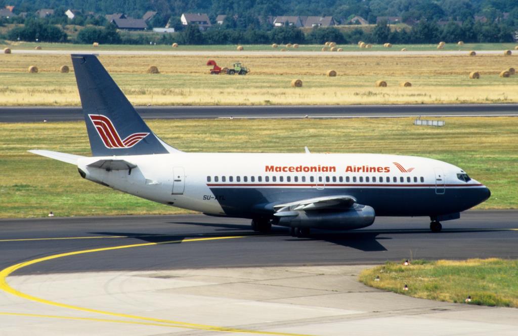 Photo of aircraft SU-AYL operated by Macedonian Airlines