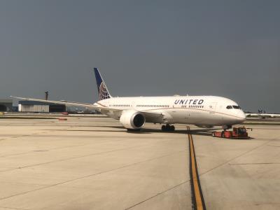 Image of aircraft registration N13954 - A 787-9 Dreamliner operated by United Airlines
