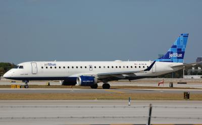 Photo of aircraft N190JB operated by JetBlue Airways