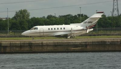 Image of aircraft registration CS-DRU - A Raytheon/Hawker 125-800XPi operated by Netjets Europe