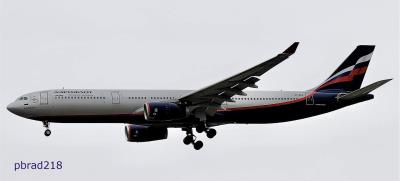 Image of aircraft registration VP-BDE - A A330-343 operated by Aeroflot - Russian Airlines