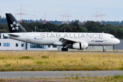 Photo of aircraft SX-DVQ operated by Aegean Airlines