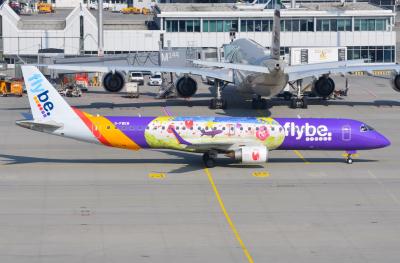 Image of aircraft registration G-FBEM - A ERJ-195LR (ERJ-190-200 LR) operated by Flybe