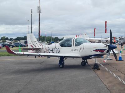 Photo of aircraft G-ETPD operated by QinetiQ