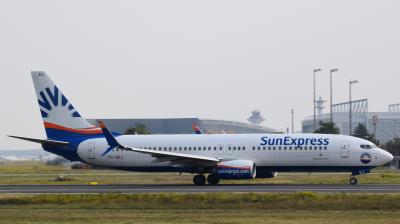 Image of aircraft registration TC-SEJ - A 737-8HC(WL) operated by SunExpress