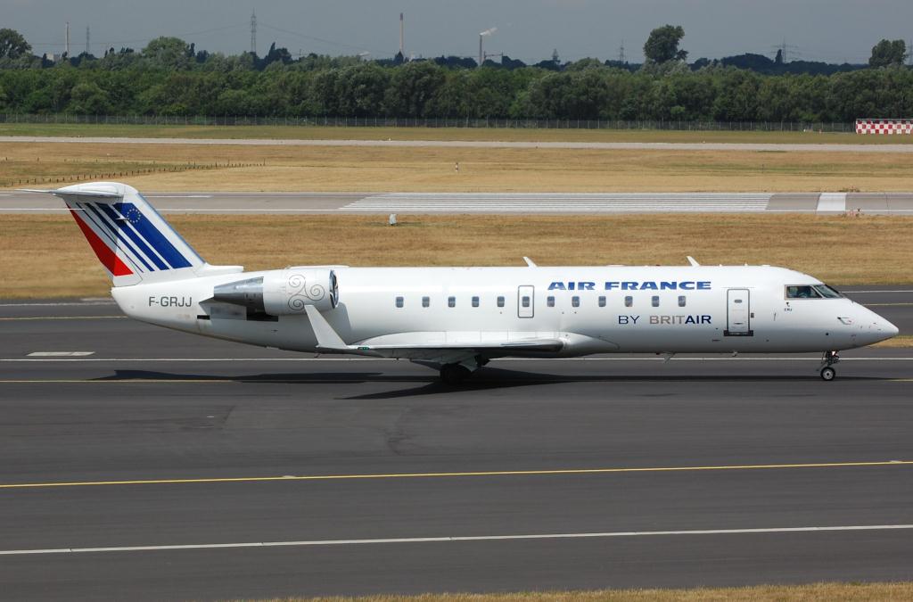 Photo of aircraft F-GRJJ operated by Brit Air